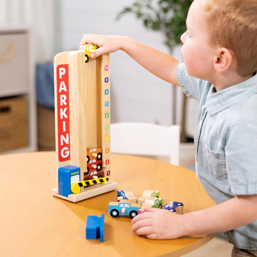 Melissa & Doug - Stack & Count Parking Garage