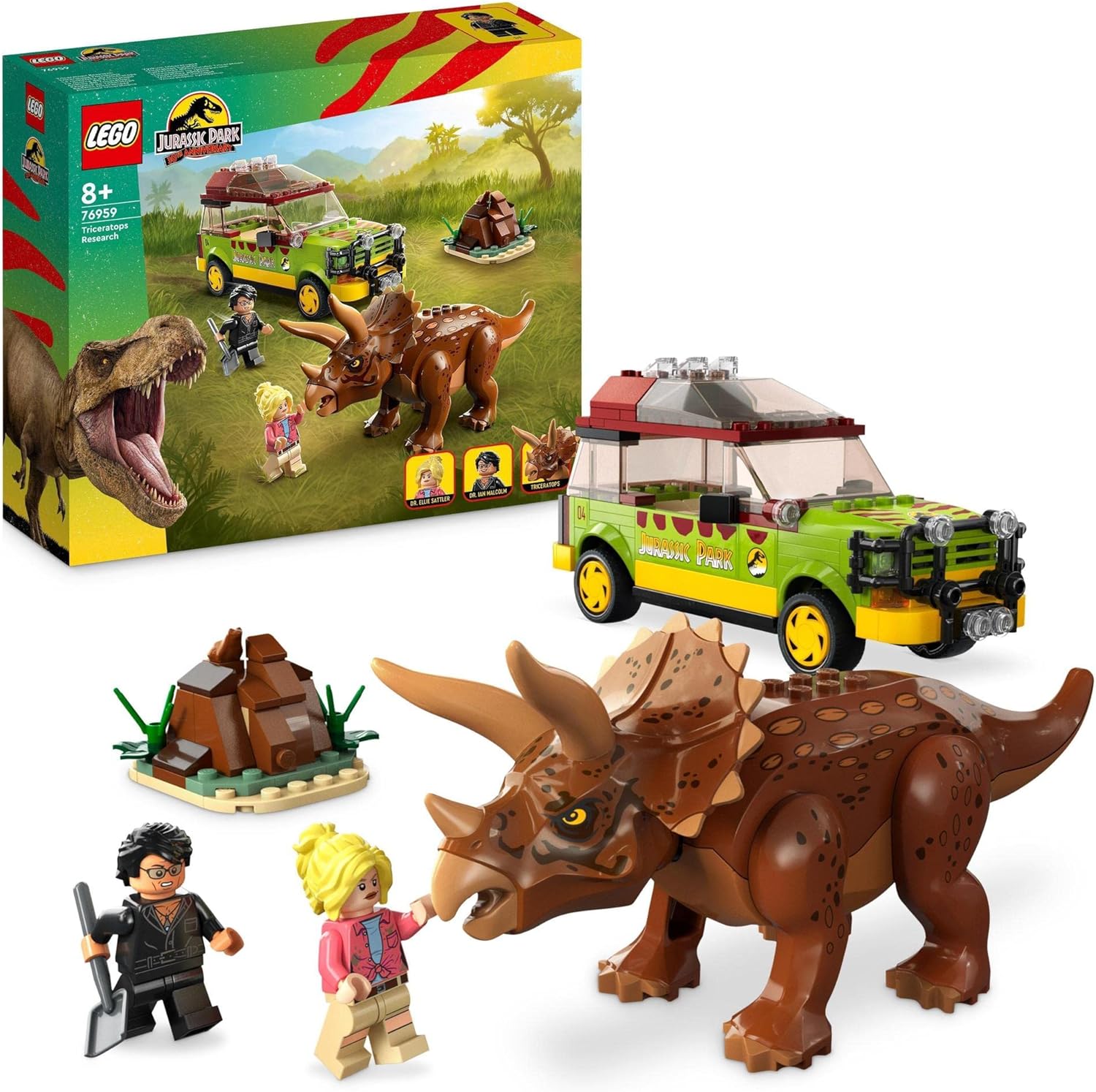 LEGO - Jurassic Park Triceratops Research 76959