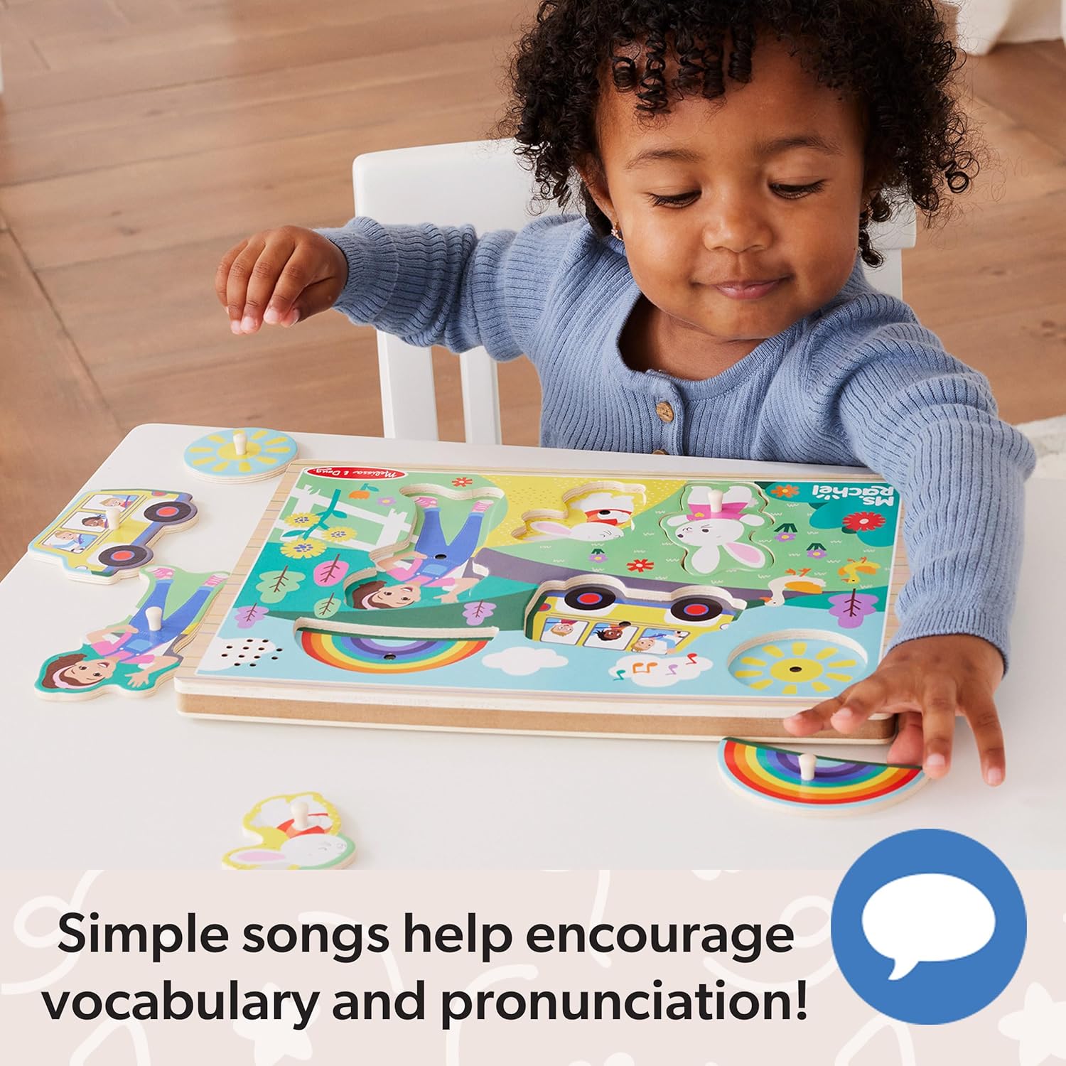 Melissa & Doug - Ms. Rachel Song Puzzle