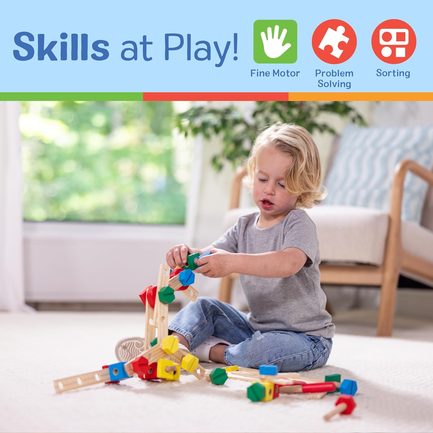 Melissa & Doug - Construction Set in a Box