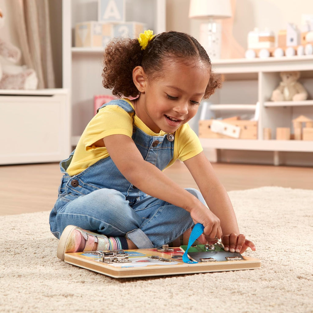 Melissa & Doug - Lock & Latch Board