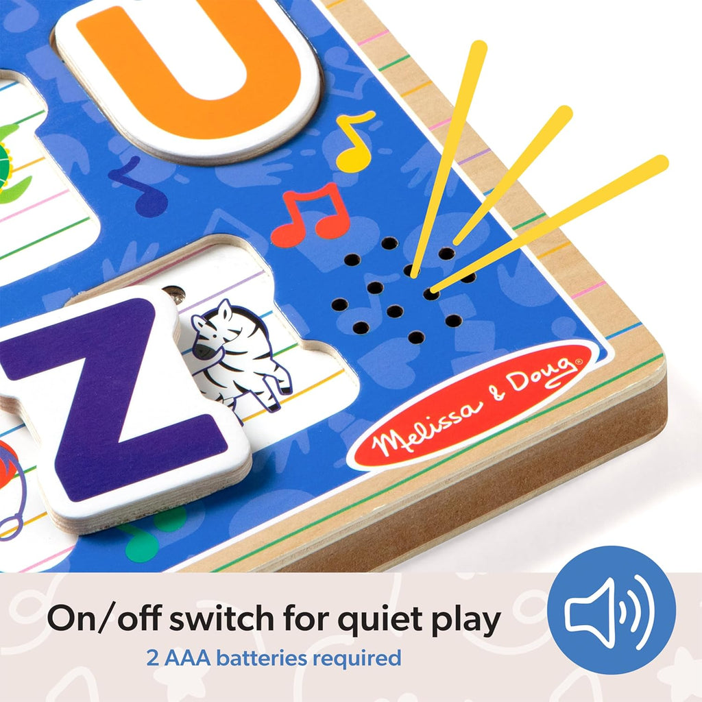 Melissa & Doug - Ms. Rachel Alphabet Phonics Sound Puzzle
