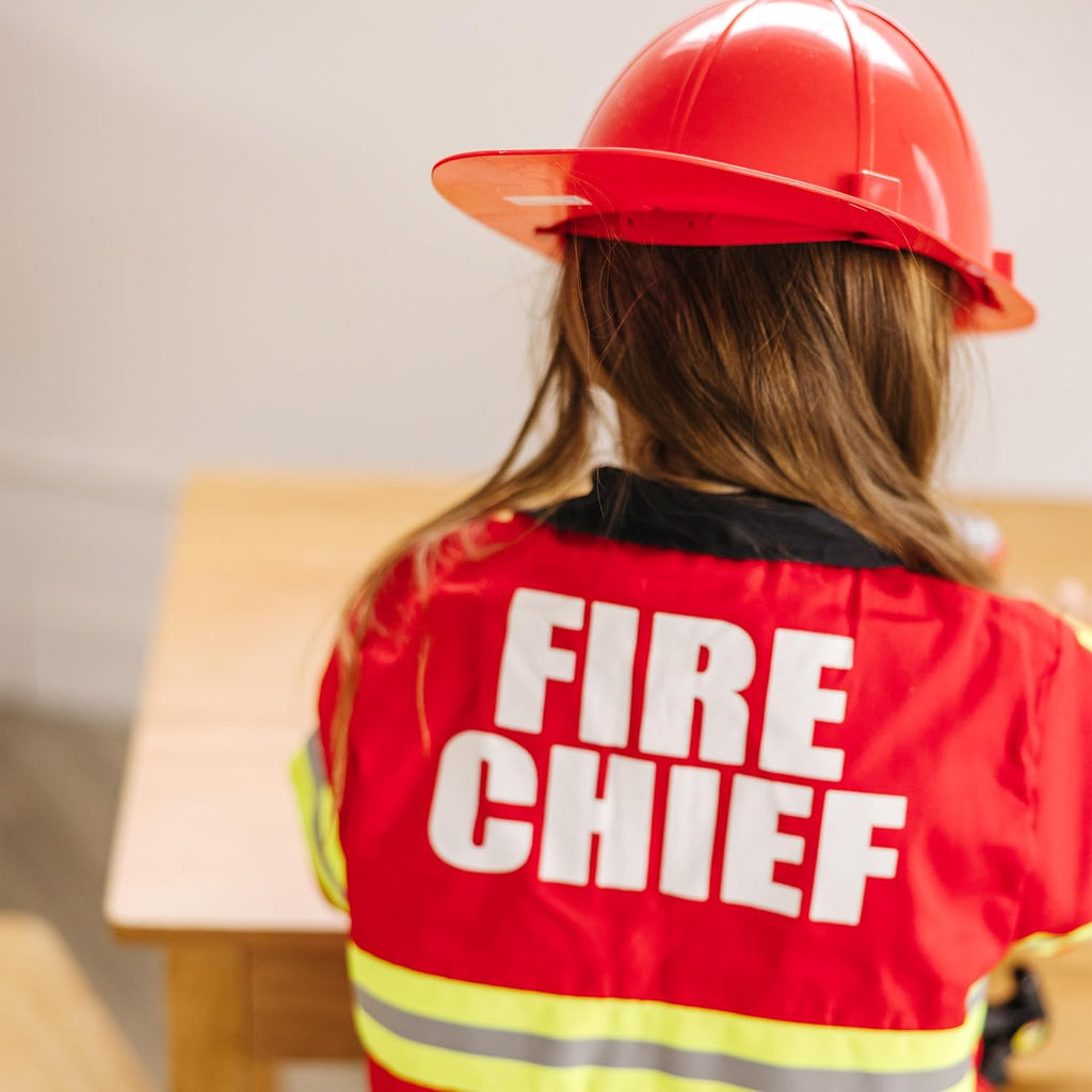 Melissa & Doug - Fire Chief Costume Set