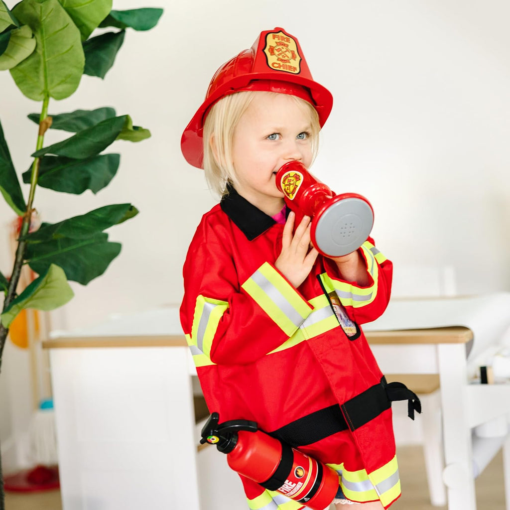 Melissa & Doug - Fire Chief Costume Set