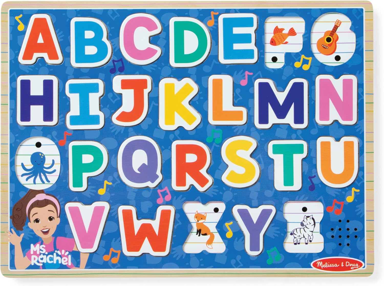 Melissa & Doug - Ms. Rachel Alphabet Phonics Sound Puzzle