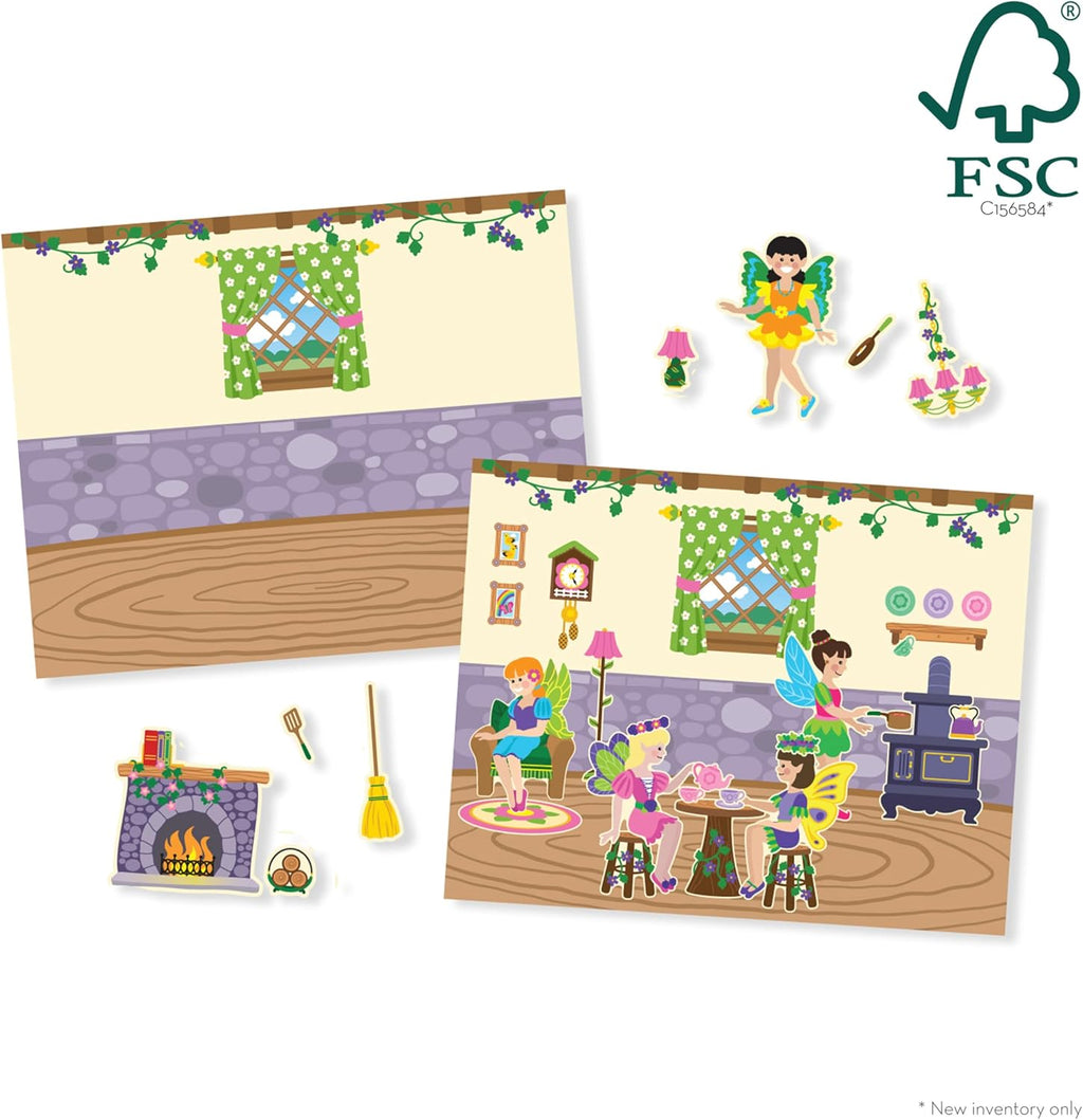 Melissa & Doug - Reusable Sticker Pad - Fairies