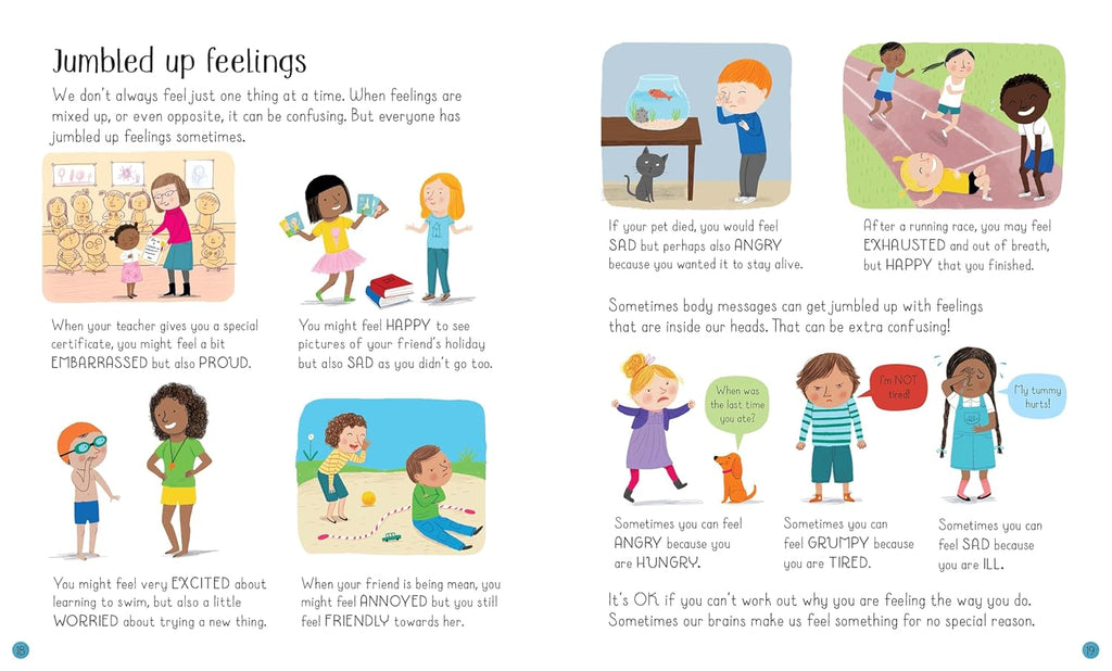 Usborne - All About Feelings HB