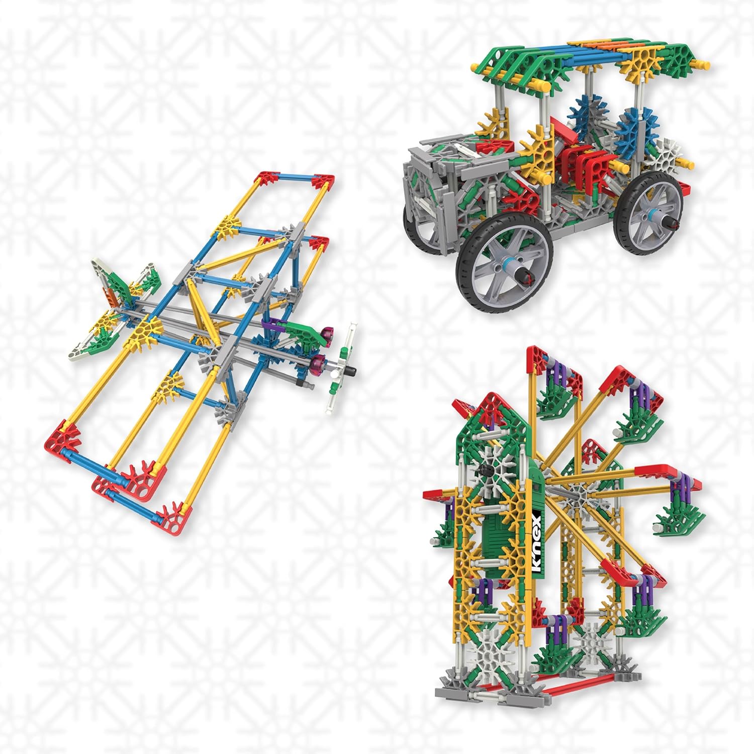 K'Nex - Power & Play Motorized 529 pieces 50 builds