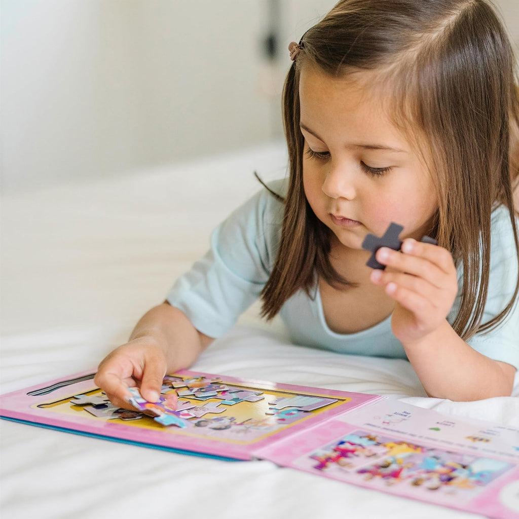 Melissa & Doug - Magnetic Take Along Jigsaw Puzzles - Princesses