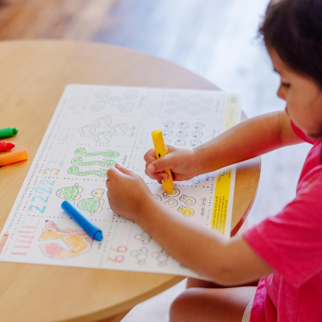 Melissa & Doug - Learning Mat Crayons
