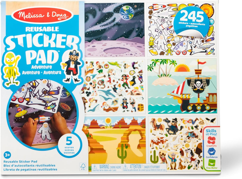 Melissa & Doug - Reusable Sticker Pad - Adventure