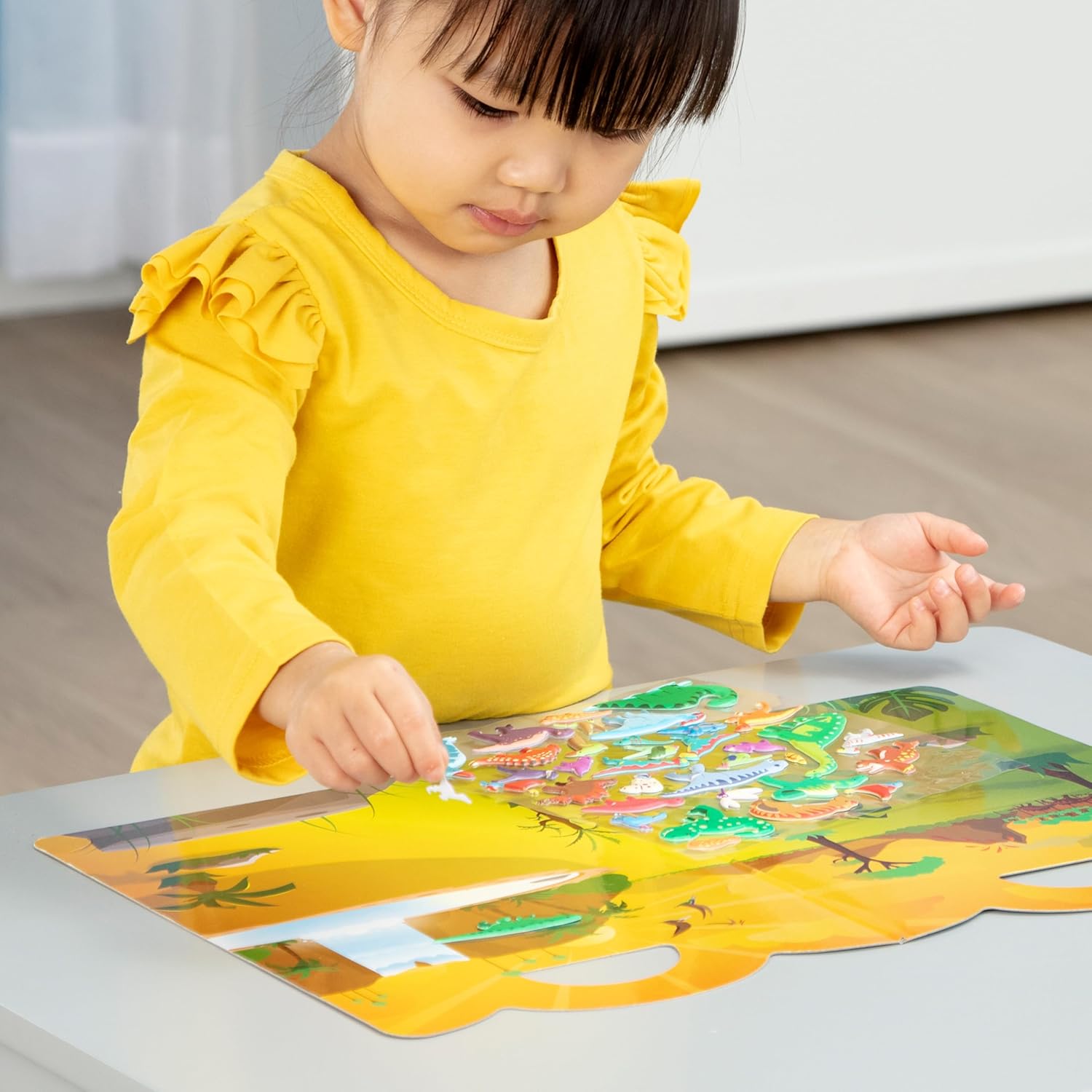Melissa & Doug - Reusable Puffy Sticker Play Set - Dinosaurs