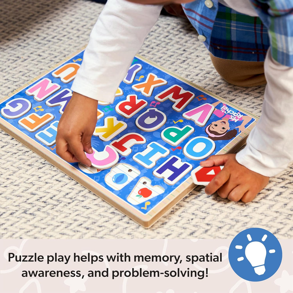 Melissa & Doug - Ms. Rachel Alphabet Phonics Sound Puzzle