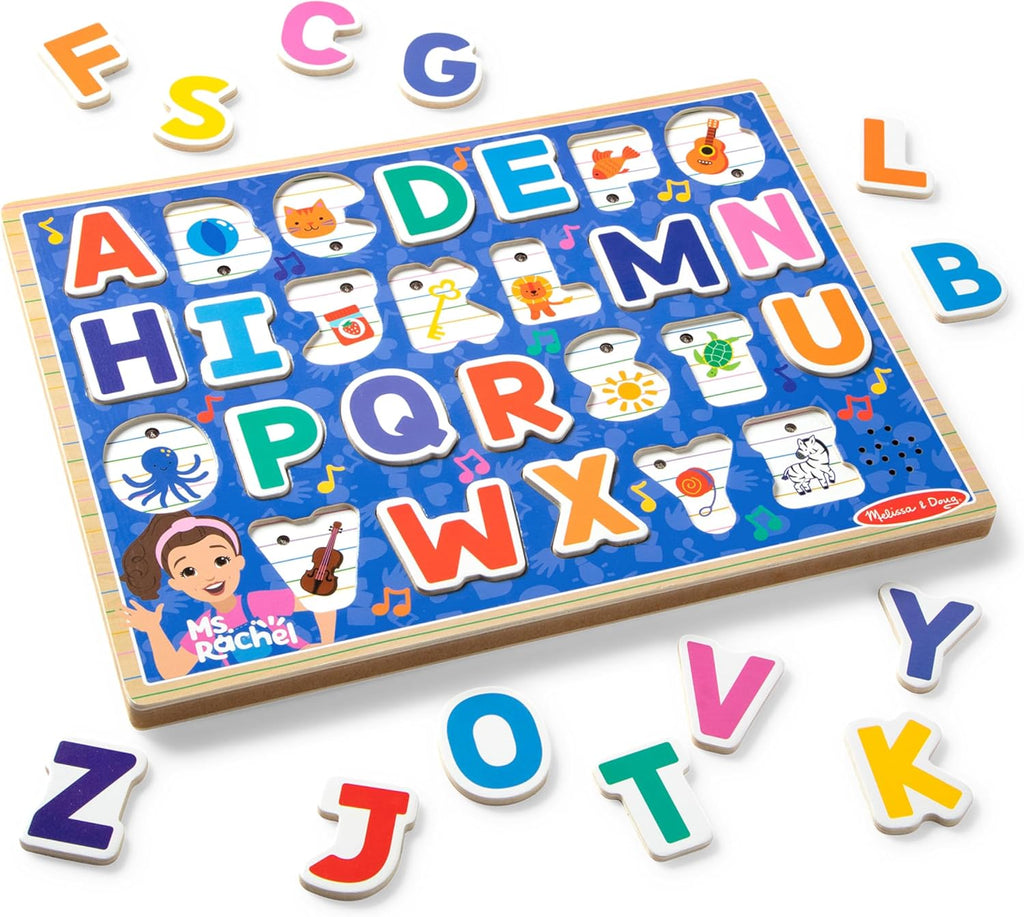 Melissa & Doug - Ms. Rachel Alphabet Phonics Sound Puzzle