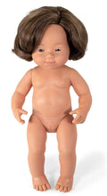 Miniland - Doll 38cm Caucasian Girl Down Syndrome In Bag