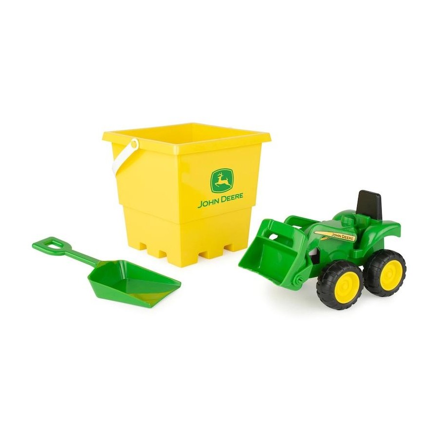 John Deere - 15cm Bucket with green tractor