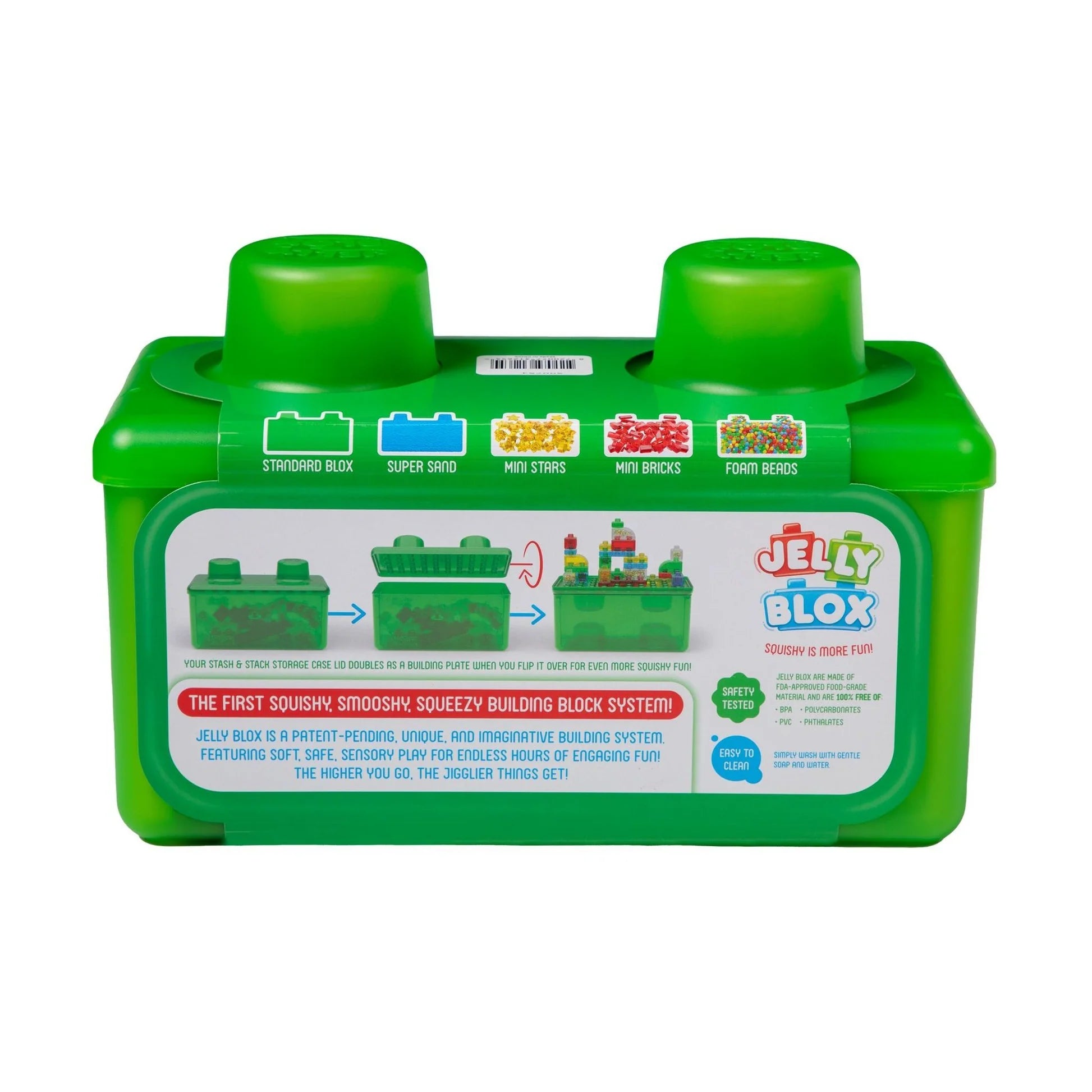 All Brands - Jelly Blox Stash & Stack 2 in 1 case