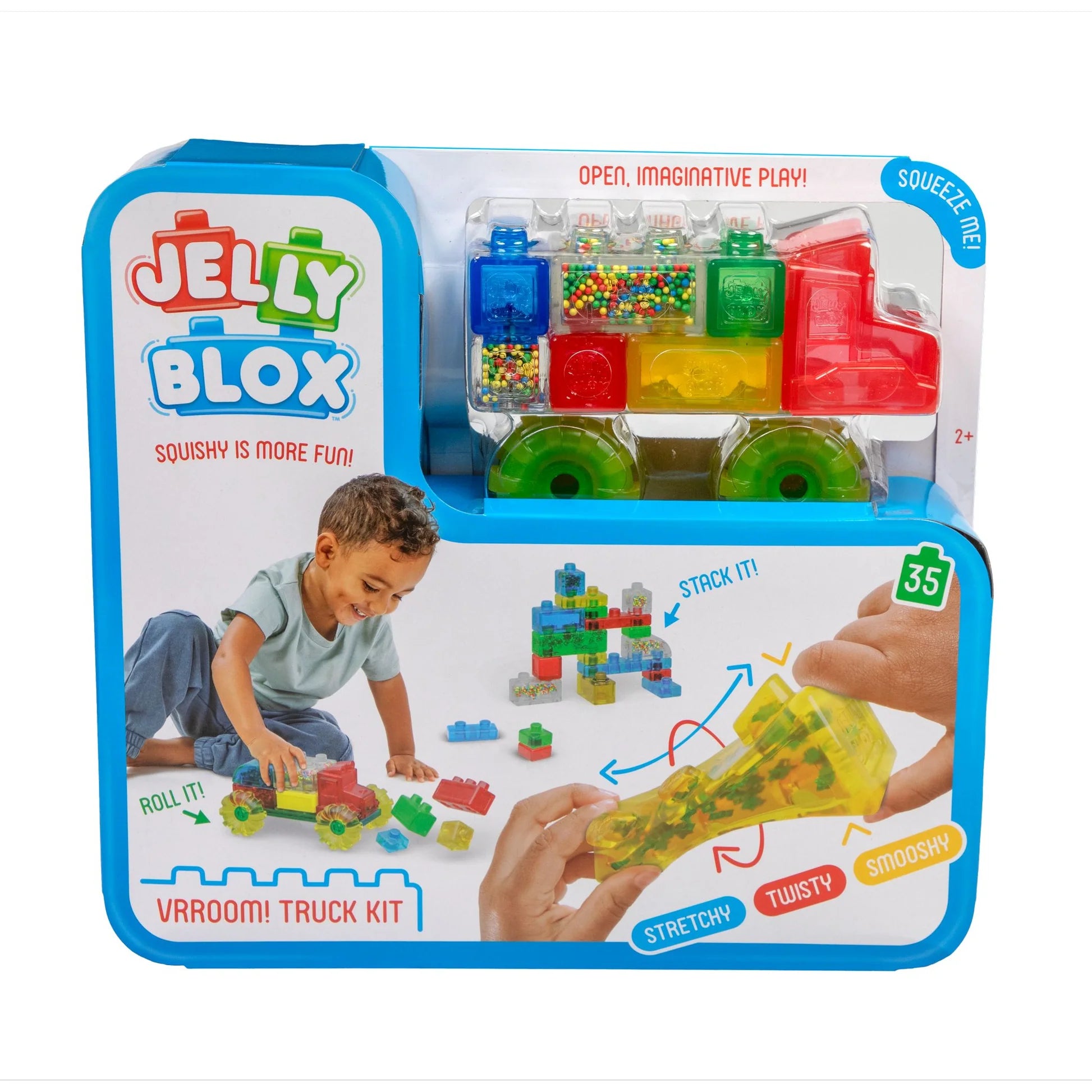 All Brands - Jelly Blox VRROOM! Truck Kit 35pc