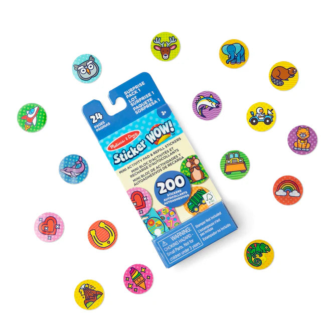 Melissa & Doug - Sticker Pad Refills Surprise Pack