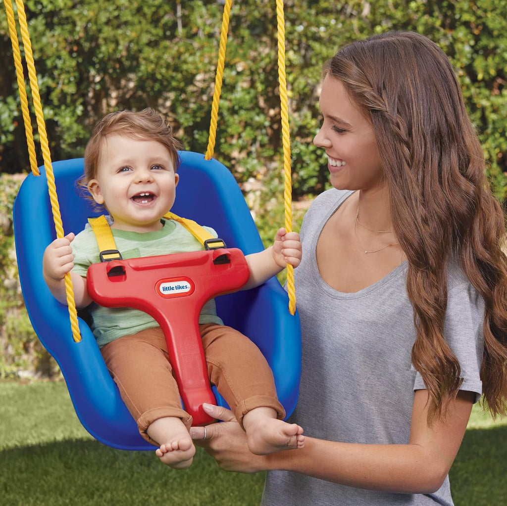 Little Tikes - 2 In 1 Snug & Secure Swing - Blue