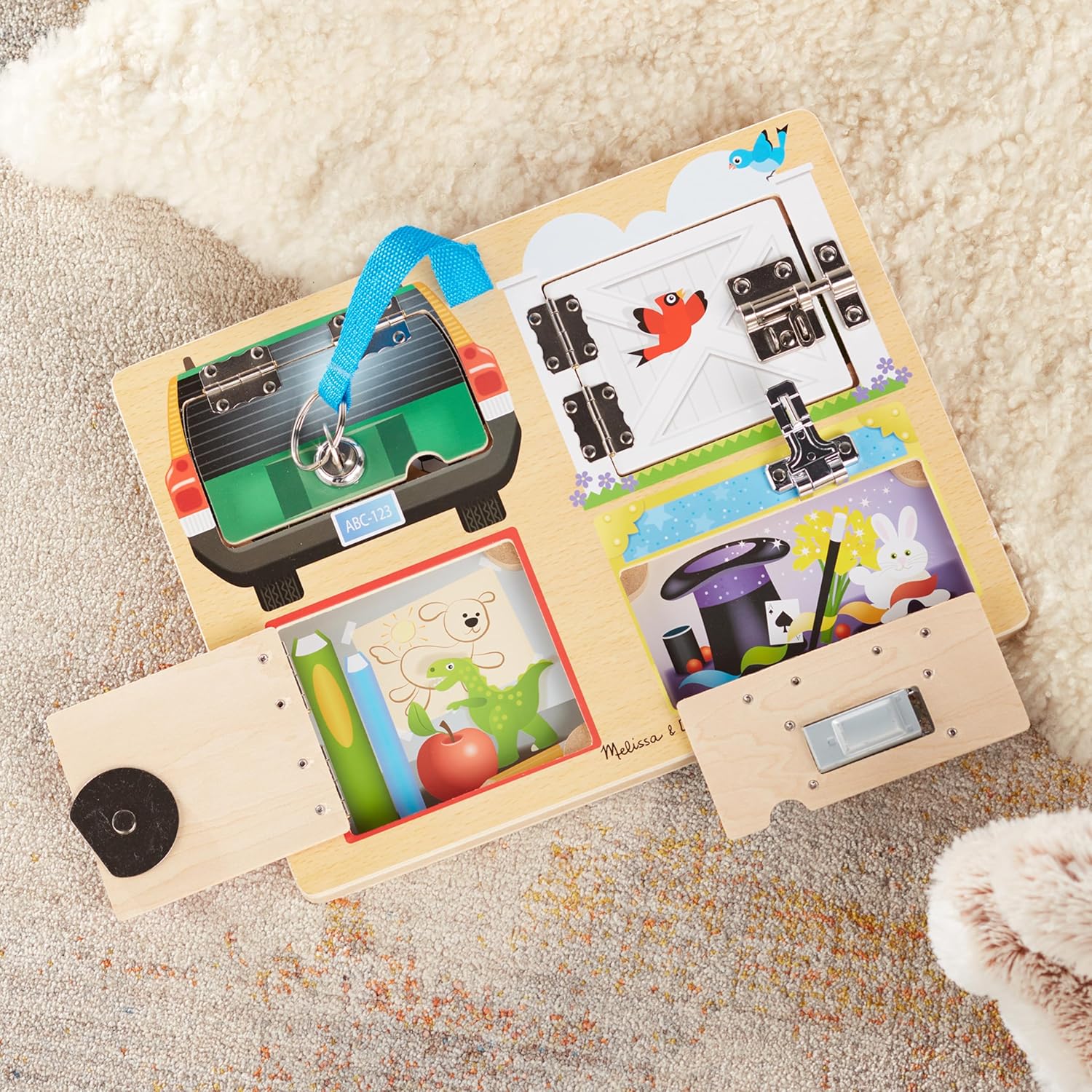 Melissa & Doug - Lock & Latch Board