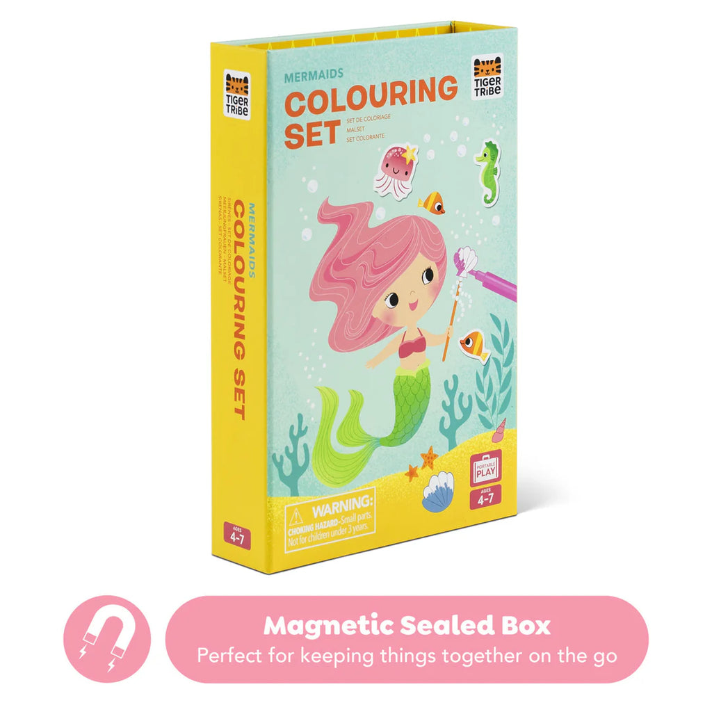 Tiger Tribe - Colouring Set Mermaids