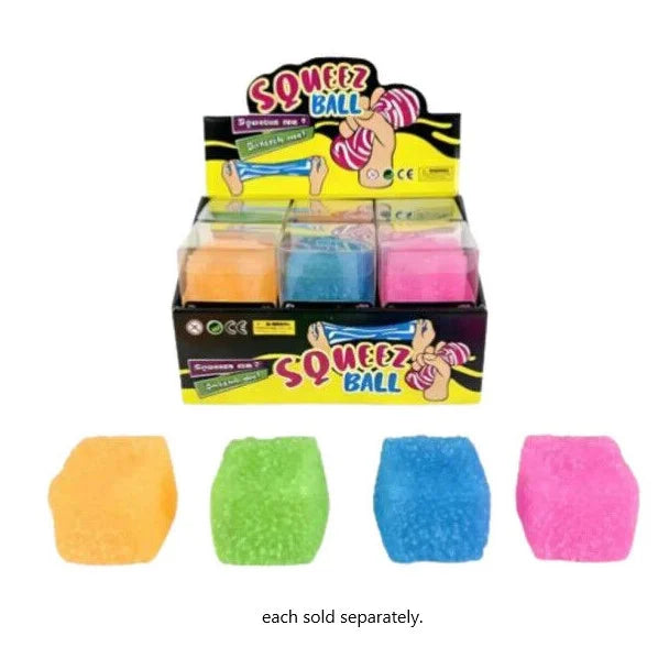 All Brands - Squishy Textured Gumdrop Cube