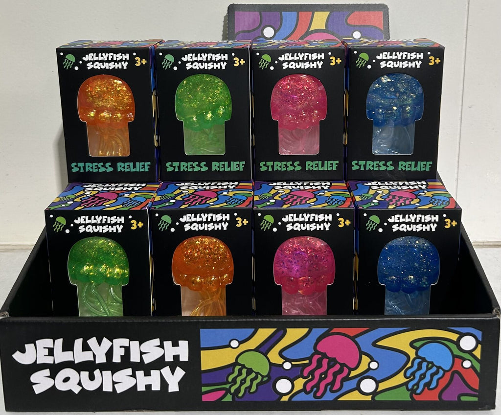 All Brands- Squishy Jellyfish asst