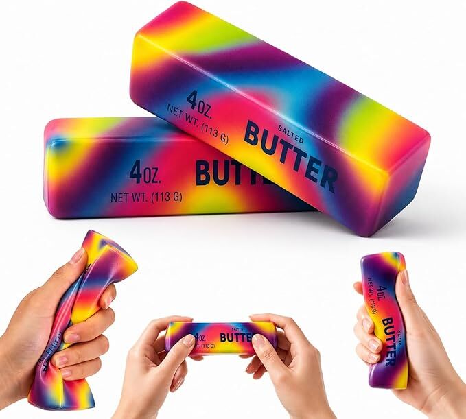 All Brands - Tie Dye Butter Squishy