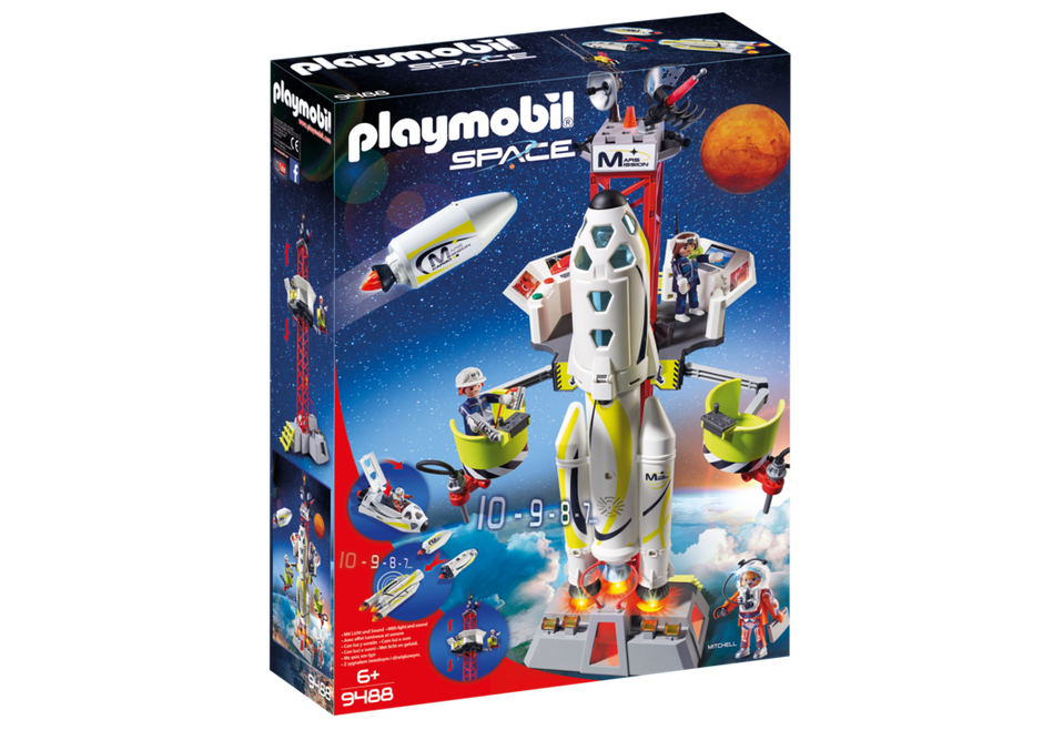 Playmobil - Mission Rocket With Launch Site (9488)