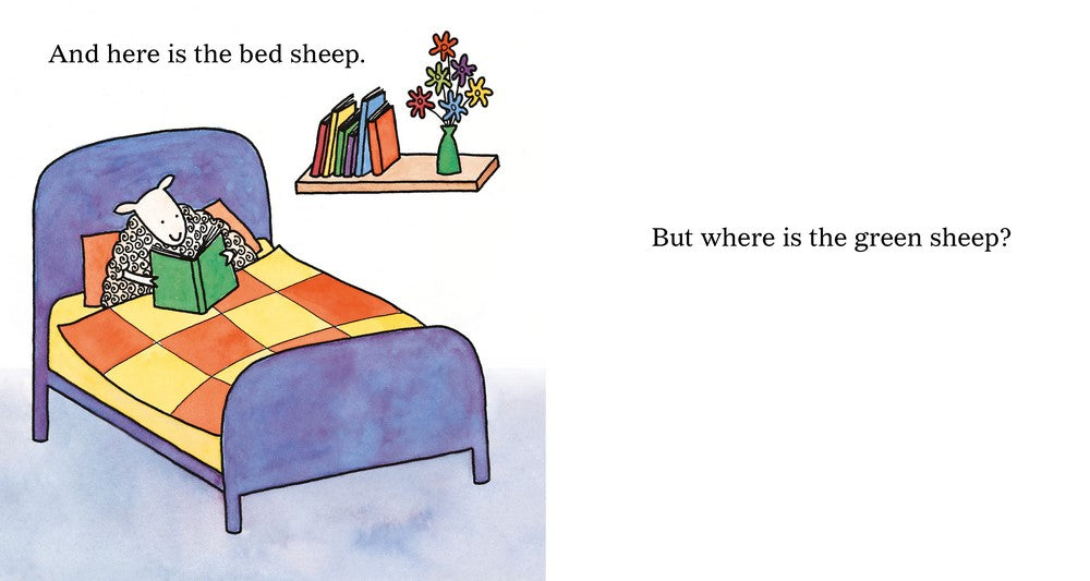Where is the Green Sheep? (Board Book)