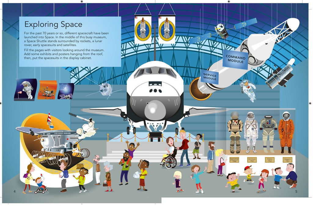 Usborne - Space Sticker Book