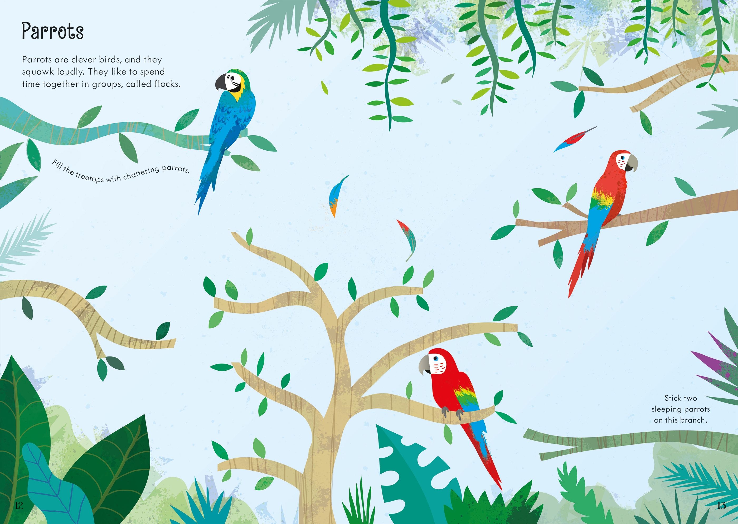 Usborne - Little First Stickers Zoo Sticker book