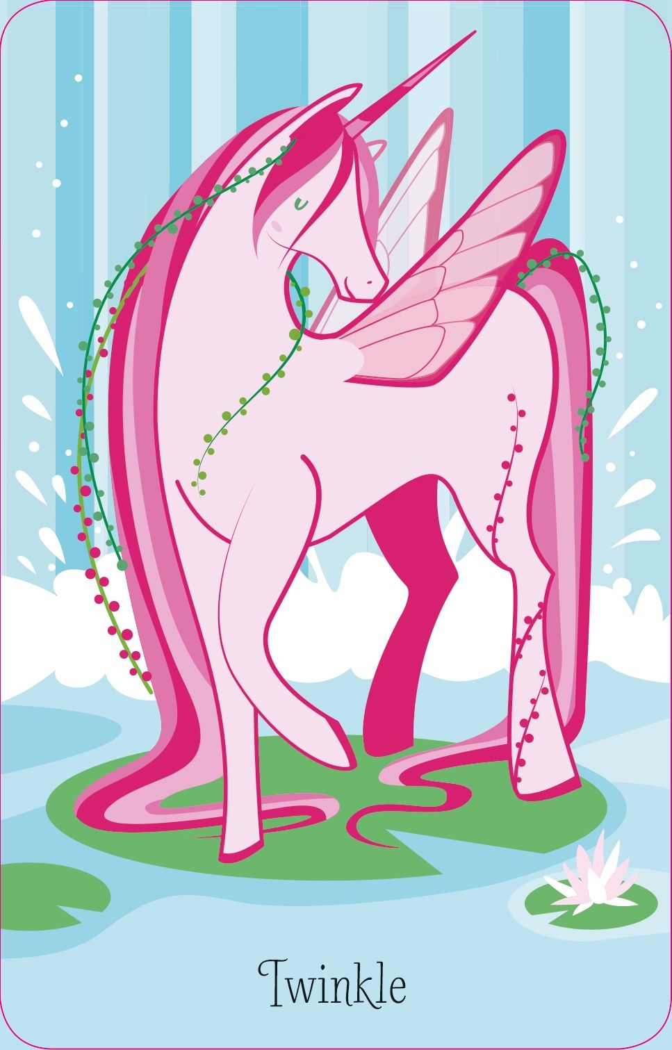 Usborne - Snap Cards - Unicorn