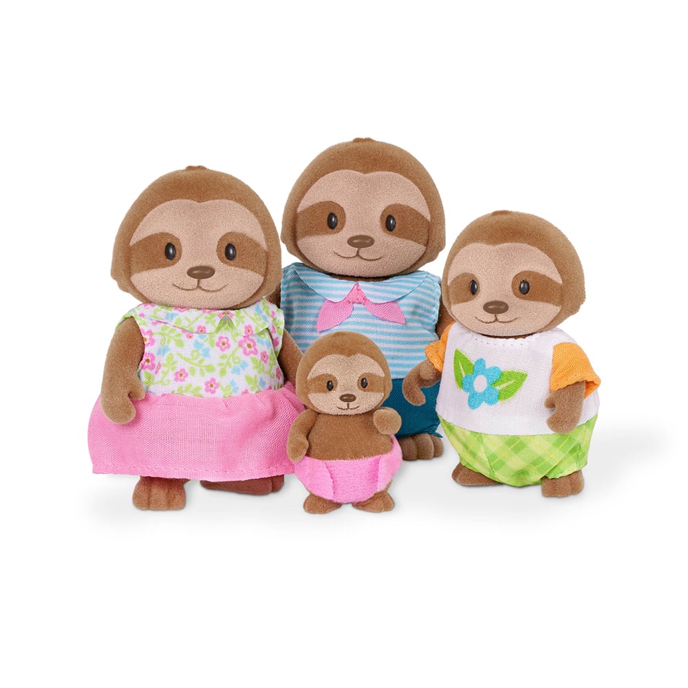 Lil Woodzeez - Slothington Sloths Family