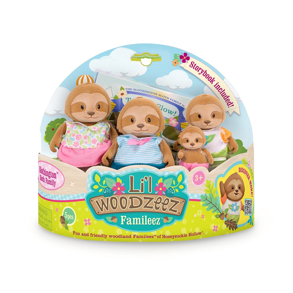 Lil Woodzeez - Slothington Sloths Family
