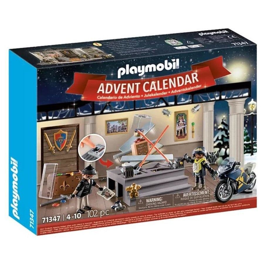 Playmobil - Advent Calendar Police Museum Theft (71347)