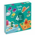 Djeco - Ludo Sea 4-in-1 Wooden Game
