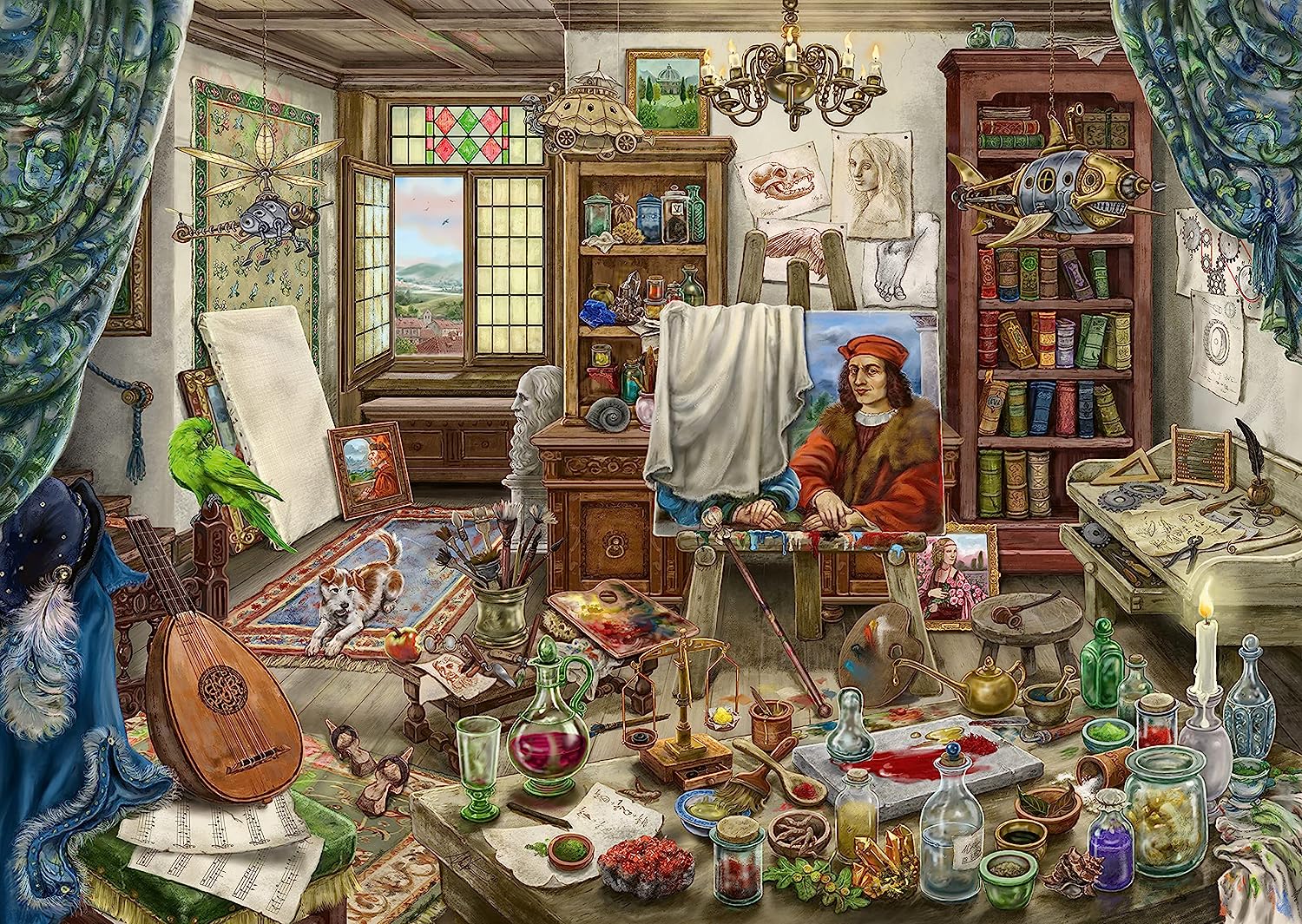 Ravensburger - ESCAPE - The Artists Studio Puzzle 759Pc