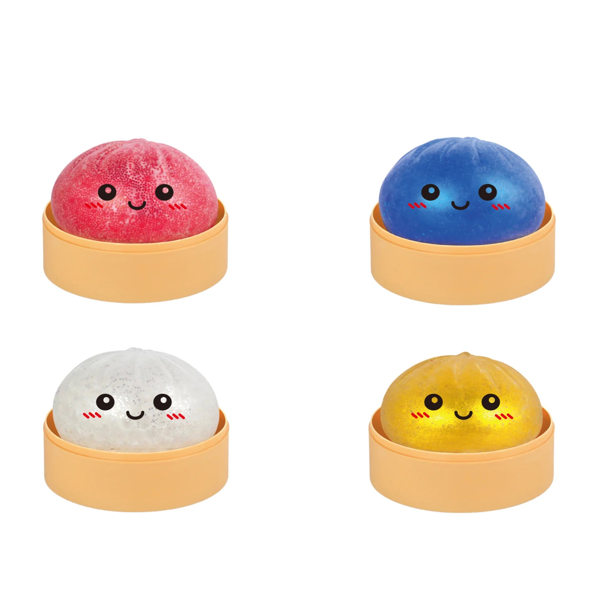 Squishy Mystery Bead Filled 8.5cm Dumpling
