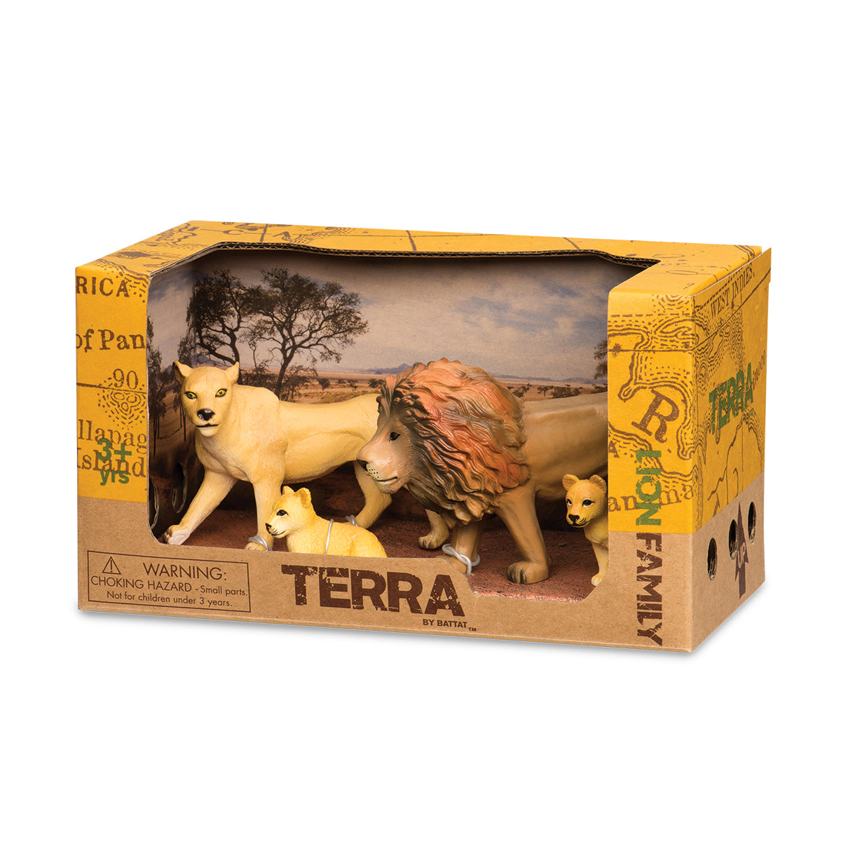 Terra - Family Set - Lion Family