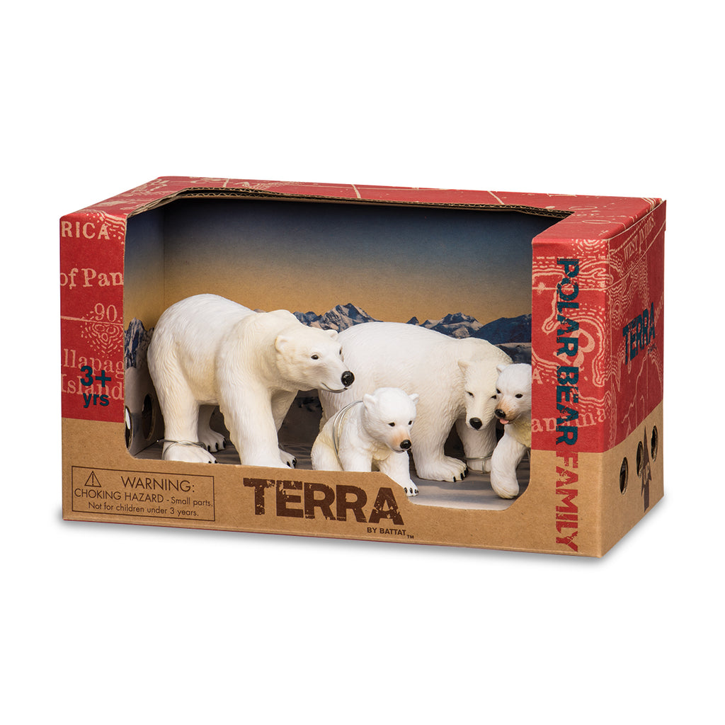 Terra - Family Set - Polar Bear Family