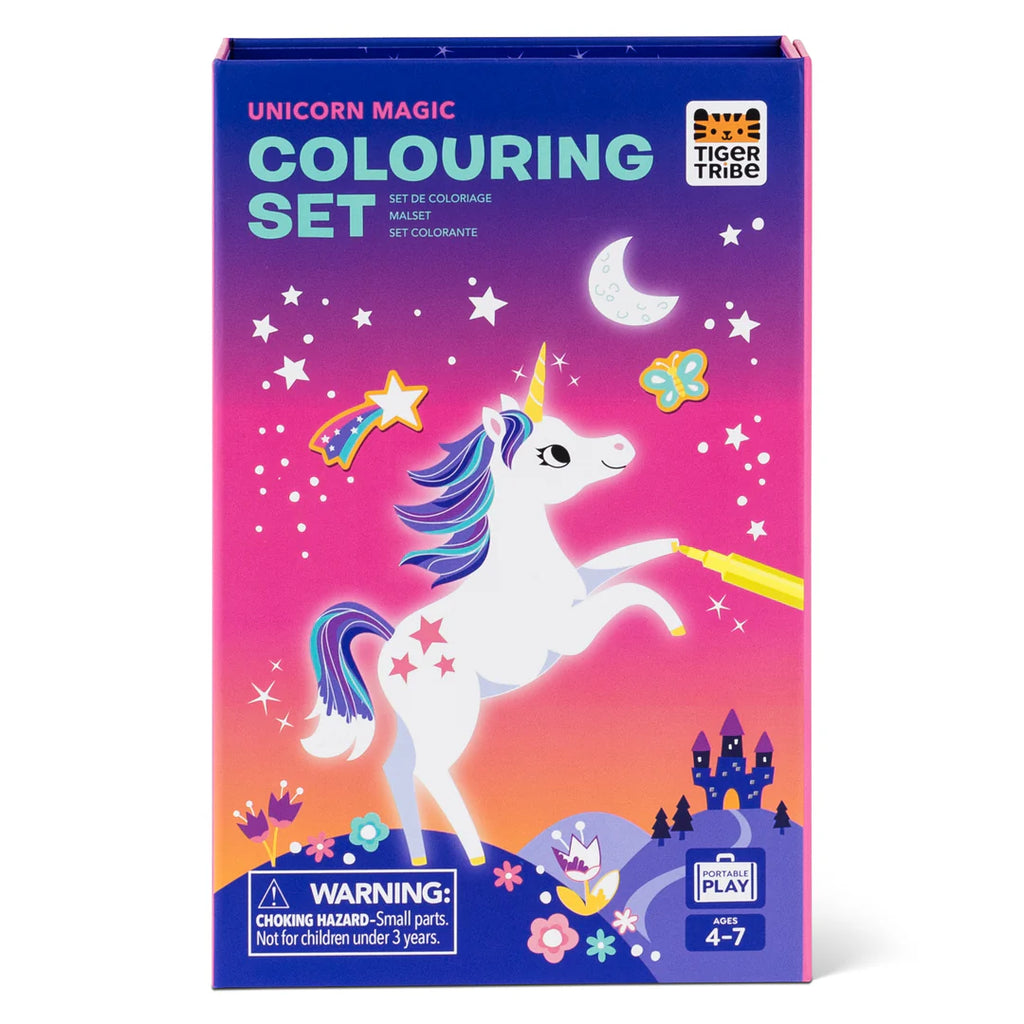 Tiger Tribe - Colouring Set Unicorn Magic