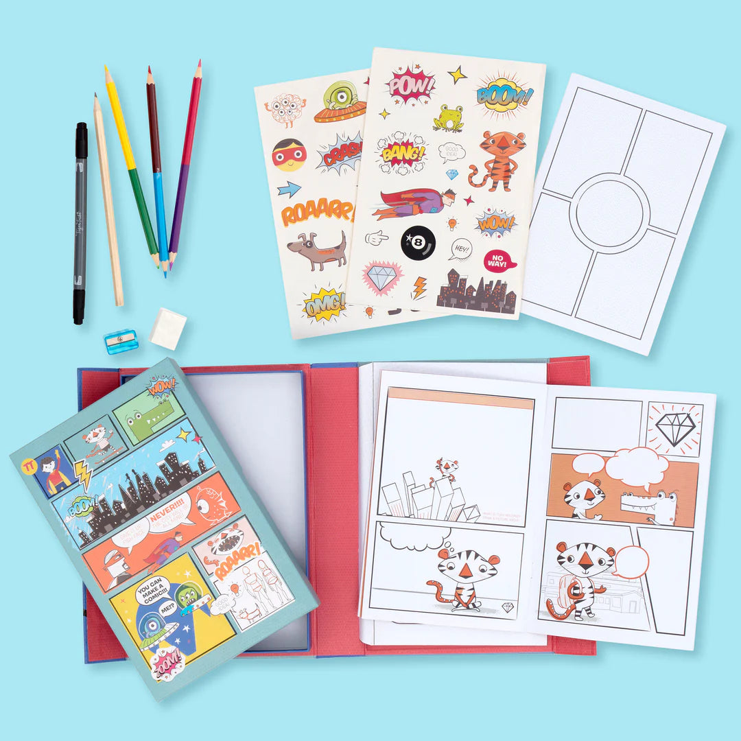 Tiger Tribe - Creative Comic Book Kit Practice Plan Create