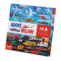 Crocodile Creek - Puzzle 48pcs - Above & Below Things That Go
