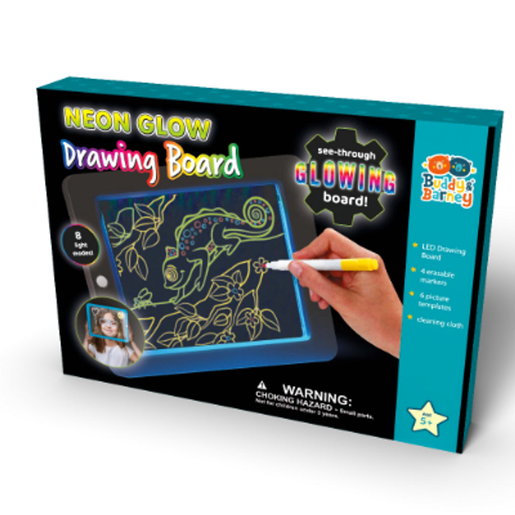 Buddy & Barney - Neon Glow Board