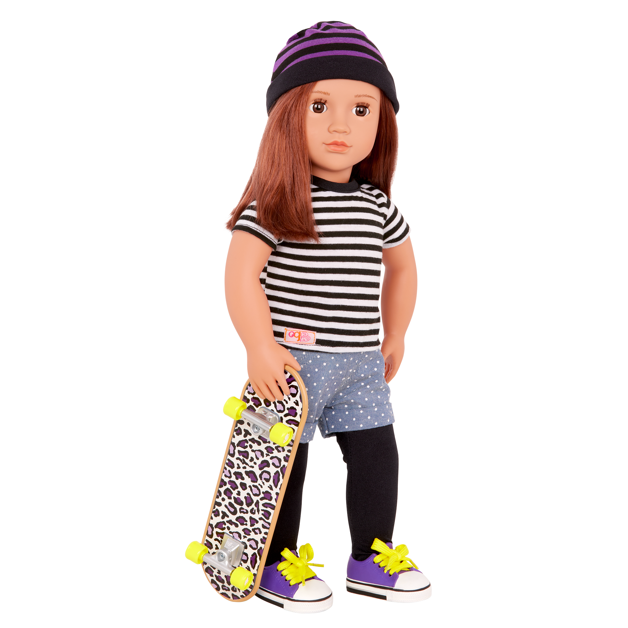 That's How I Roll skateboard outfits for 18-inch dolls