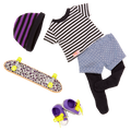 That's How I Roll skateboard outfits for 18-inch dolls