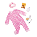 Onesie Pajama Outfit for 18-inch Dolls