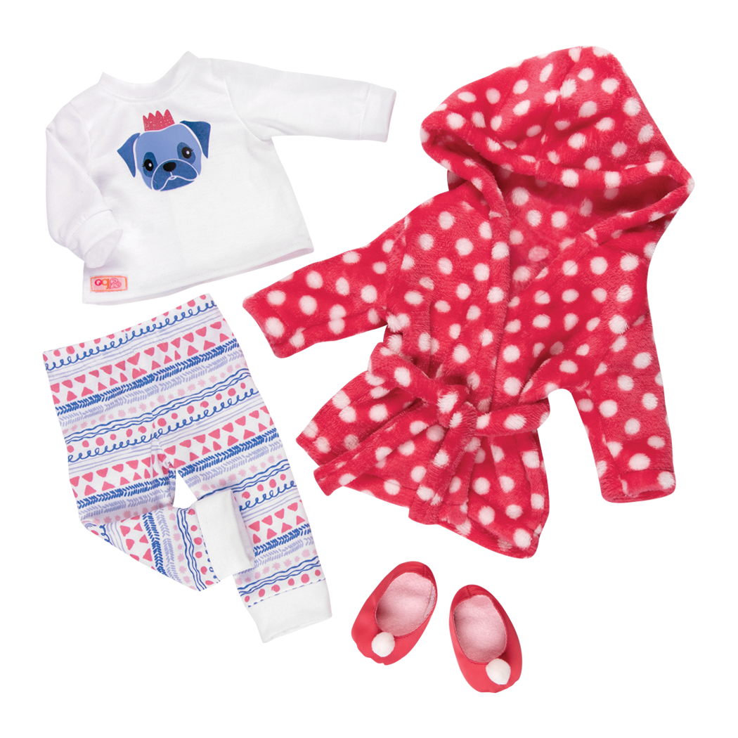 Snuggle Up deluxe pajama outfit all components